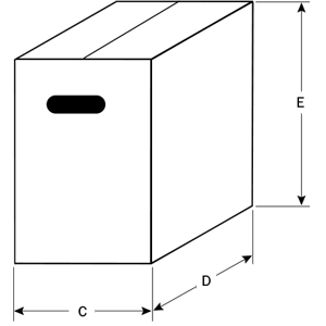 Côtes et dimensions de la pompe de relevage  Comex Vortex 75