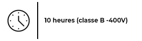 Durée de vie estimation 10000 heures
