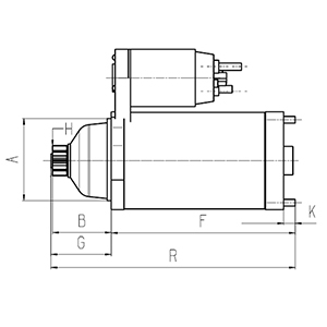 démarreur CAO116756