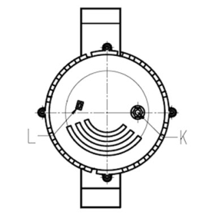 schema dimension alternateur BOSCH 0124625081